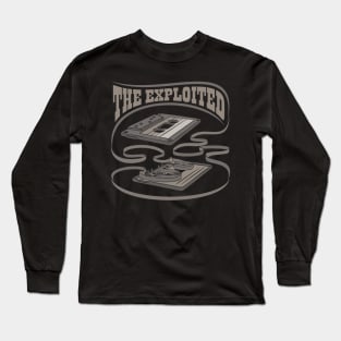 The Exploited Exposed Cassette Long Sleeve T-Shirt